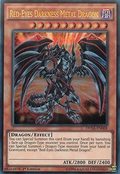 Red-Eyes Darkness Metal Dragon