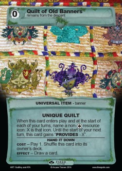 Quilt of Old Banners