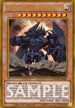 Obelisk the Tormentor (V.2 - Gold Rare)