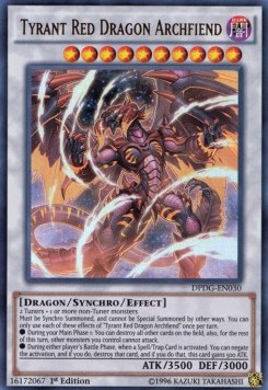 Tyrant Red Dragon Archfiend