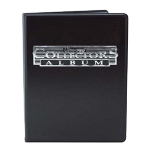 Ultra Pro Collectors Portfolio - 4-Pocket Black (2016 Version)