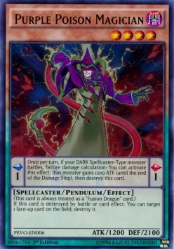 Purple Poison Magician