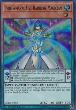 Performapal Five-Rainbow Magician