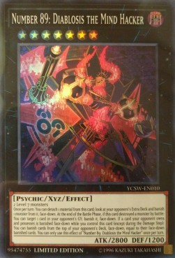 Number 89: Diablosis the Mind Hacker (V.1 - Super Rare)