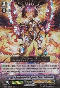 Swordsman of the Explosive Flames, Palamedes [G Format] (V.2 - Triple Rare)