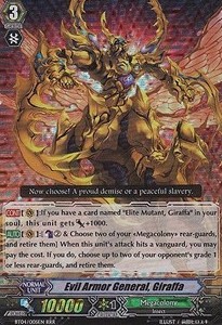 Evil Armor General, Giraffa [G Format] (V.2 - Triple Rare)