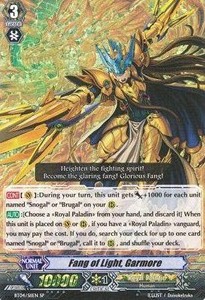 Fang of Light, Garmore [G Format] (V.1 - Special Parallel)