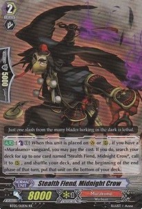 Stealth Fiend, Midnight Crow [G Format] (V.2 - Double Rare)