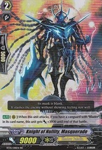 Knight of Nullity, Masquerade [G Format] (V.2 - Double Rare)