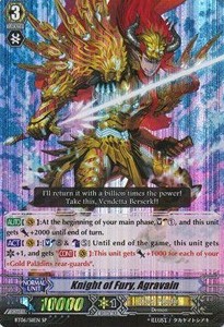 Knight of Fury, Agravain [G Format] (V.1 - Special Parallel)