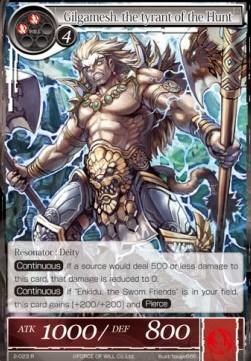 Gilgamesh, the Tyrant of the Hunt