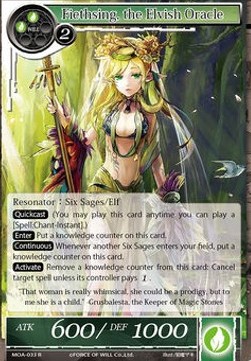 Fiethsing, the Elvish Oracle