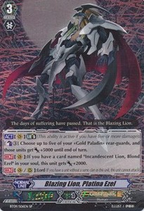 Blazing Lion, Platina Ezel [G Format] (V.1 - Special Parallel)