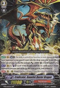 Eradicator, Gauntlet Buster Dragon [G Format] (V.2 - Triple Rare)