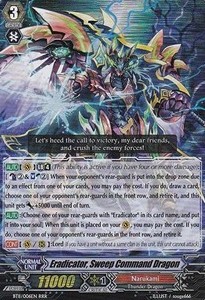 Eradicator, Sweep Command Dragon [G Format] (V.2 - Triple Rare)