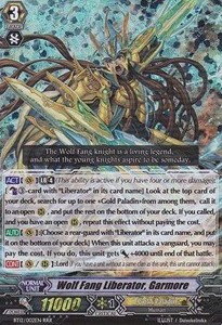 Wolf Fang Liberator, Garmore [G Format] (V.2 - Triple Rare)