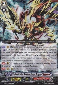 Eradicator, Vowing Saber Dragon "Яeverse" [G Format] (V.1 - Triple Rare)