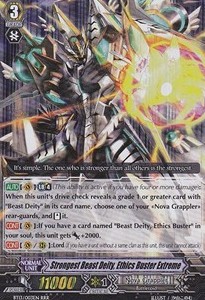 Strongest Beast Deity, Ethics Buster Extreme [G Format] (V.2 - Triple Rare)