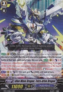 Blue Wave Dragon, Tetra-drive Dragon [G Format] (V.2 - Triple Rare)