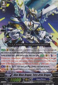 Blue Wave Dragon, Tetra-drive Dragon [G Format] (V.1 - Special Parallel)