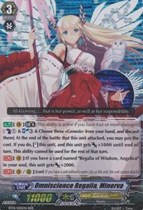 Omniscience Regalia, Minerva [G Format] (V.2 - Triple Rare)