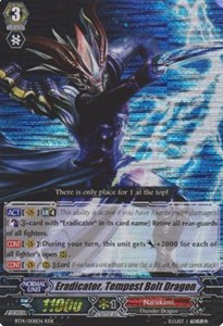 Eradicator, Tempest Bolt Dragon [G Format] (V.2 - Triple Rare)