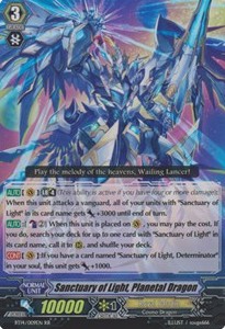 Sanctuary of Light, Planetal Dragon [G Format] (V.2 - Double Rare)