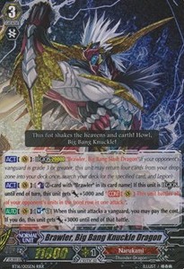 Brawler, Big Bang Knuckle Dragon [G Format] (V.2 - Triple Rare)