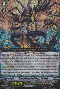 Daunting Deletor, Oksizz [G Format] (V.2 - Triple Rare)