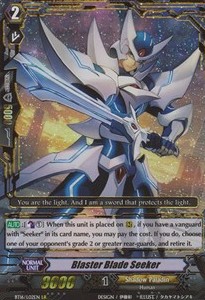 Blaster Blade Seeker [G Format] (V.1 - Legion Rare)