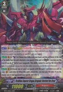 Perdition Emperor Dragon, Dragonic Overlord the Great [G Format] (V.3 - Triple Rare)