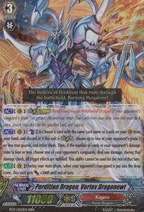 Perdition Dragon, Vortex Dragonewt [G Format] (V.3 - Triple Rare)