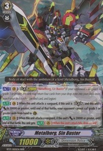 Metalborg, Sin Buster [G Format] (V.2 - Triple Rare)