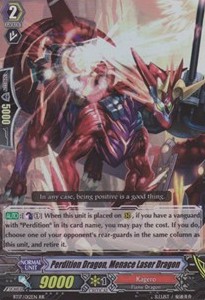 Perdition Dragon, Menace Laser Dragon [G Format] (V.2 - Double Rare)