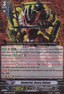 Immortal, Asura Kaiser [G Format] (V.2 - Triple Rare)