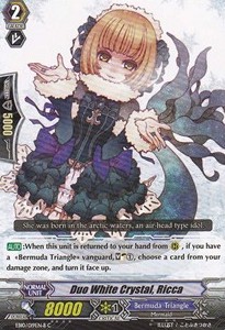 Duo White Crystal, Ricca [G Format] (V.1 - Common)