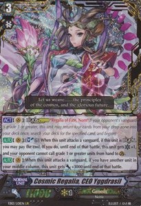 Cosmic Regalia, CEO Yggdrasil [G Format] (V.1 - Legion Rare)