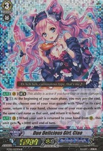 Duo Delicious Girl, Ciao [G Format] (V.1 - Triple Rare)