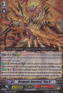 Dragonic Overlord "The X" [G Format] (V.2 - Triple Rare)