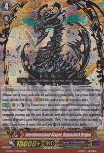 Interdimensional Dragon, Ragnaclock Dragon [G Format] (V.2 - Triple Rare)