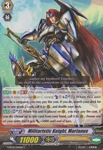 Militaristic Knight, Marianus [G Format]