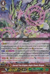 Sacred Tree Dragon, Jingle Flower Dragon [G Format] (V.2 - Triple Rare)