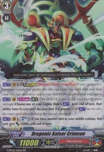 Dragonic Kaiser Crimson [G Format] (V.2 - Double Rare)