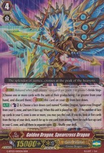 Golden Dragon, Spearcross Dragon [G Format] (V.2 - Triple Rare)