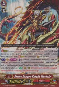 Divine Dragon Knight, Mustafa [G Format] (V.2 - Triple Rare)