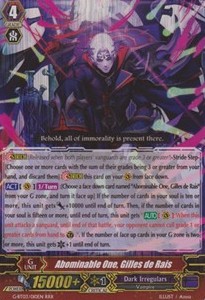 Abominable One, Gilles de Rais [G Format] (V.2 - Triple Rare)