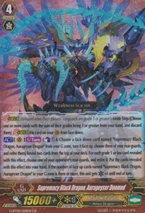 Supremacy Black Dragon, Aurageyser Doomed [G Format] (V.2 - Generation Rare)