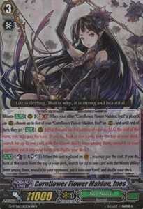 Cornflower Flower Maiden, Ines [G Format] (V.2 - Triple Rare)