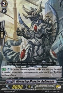 Menacing Monster, Golmenas [G Format]