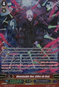 Abominable One, Gilles de Rais [G Format]